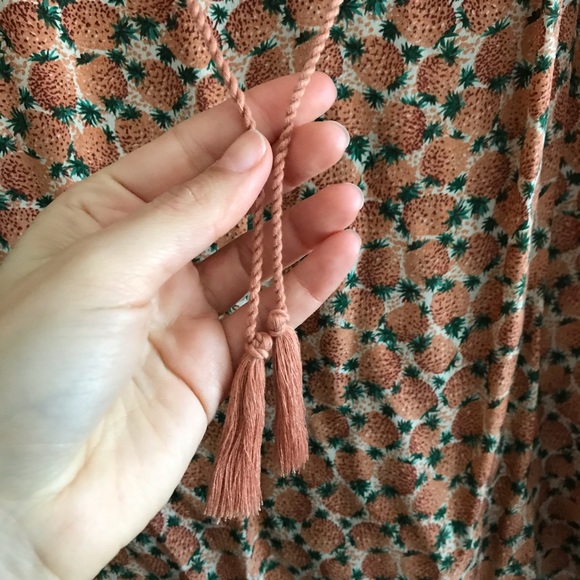 Joie Pineapple Blouse - Sz xs - Picture 2 of 3